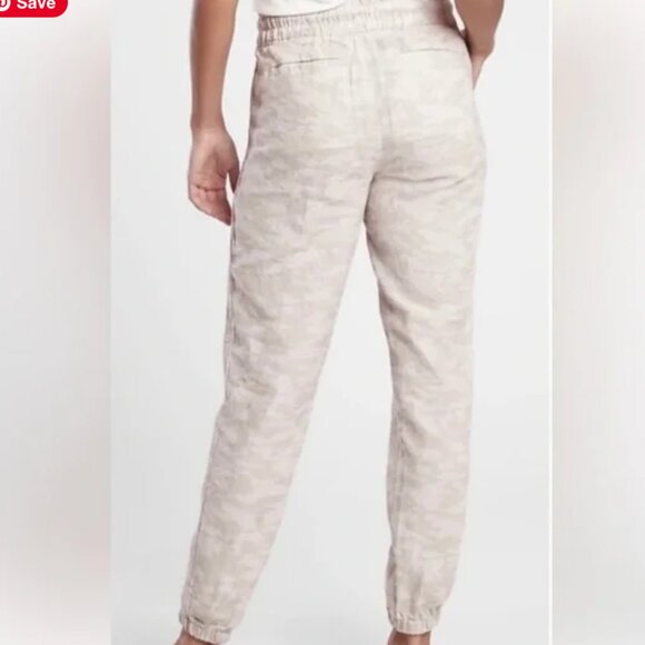 Athleta Cabo Linen/Cotton Blend Jogger Pant - Picture 2 of 6